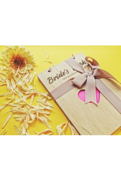 Bride`s book heart Eco